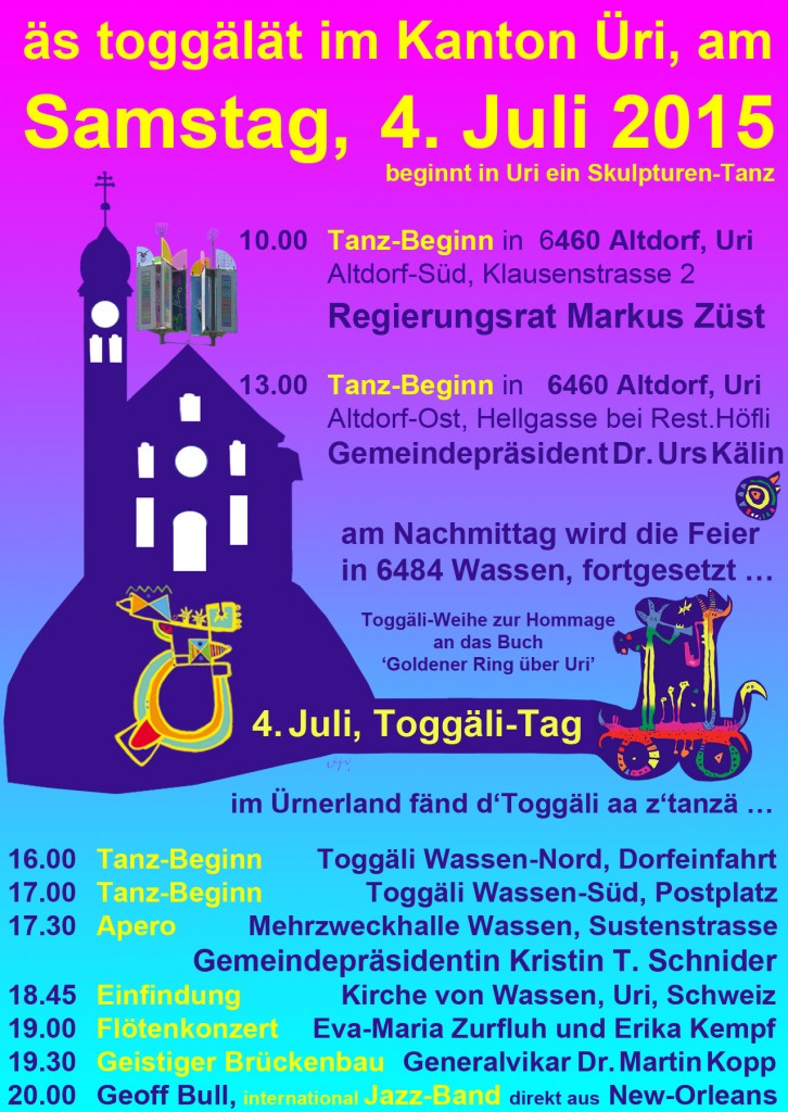 Plakat Wassen Toggäli-Tag im Ürnerland 963KB
